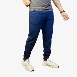 Men's Navy Blue Premium Track Pants | Comfortable Casual & Sports Wear
